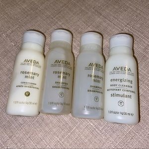 NEW AVEDA bath travel sets
